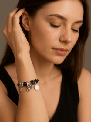 Charmista Bileklik (Siyah)