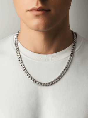 Çelik Zincir Kolye (UNISEX)